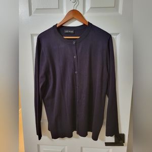 Navy cardigan